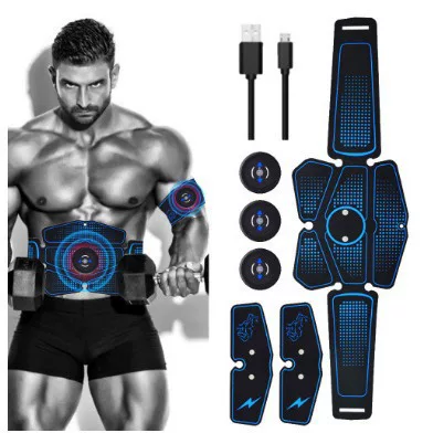 Popular abdominal fitness device, EMS belt, micro-electric muscle stimulator, massage fitness equipment, belly-toning device, belly beautifying device