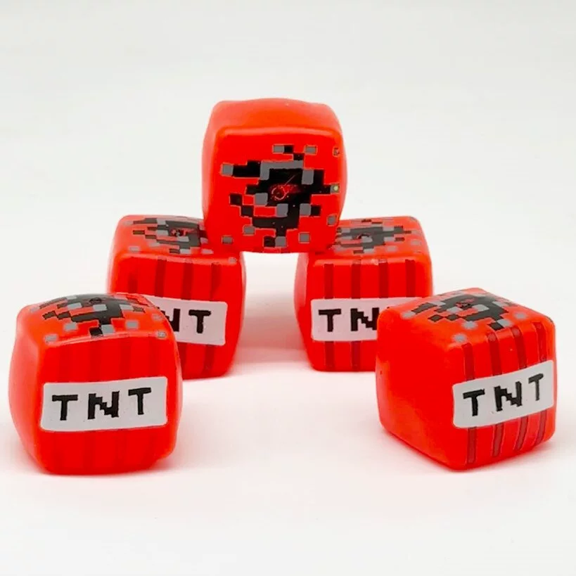 TNT cube compression, squeeze cube, children's mini puzzle DIY game, surrounding compression