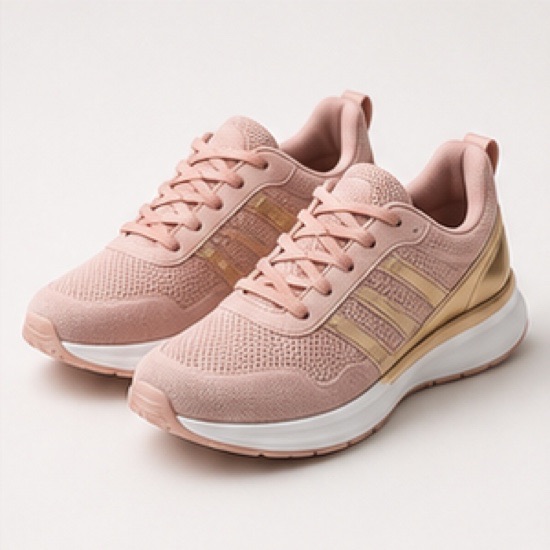 Nike Air Gold Pink V Series Cast and Crew Shoes
